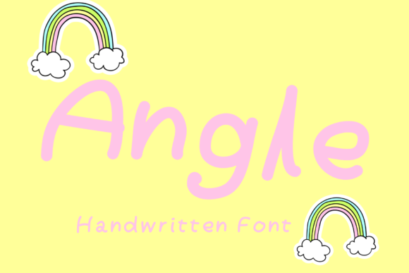 Angle: A Sweet and Friendly Handwritten Font for Designers