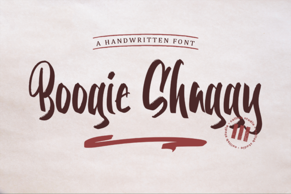Boogie Shaggy: A Handwritten Font for Creative Web Design