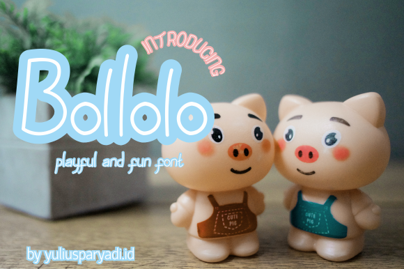 Bring Charm to Your Creations with Bollolo Font