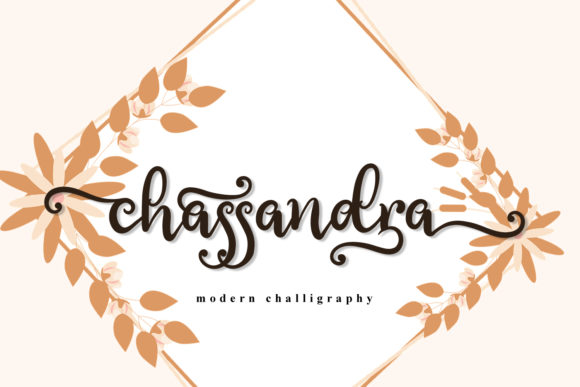 Chassandra: A Handwritten Font for Polished Branding