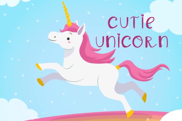 Cutie Unicorn Font: Playful Typography for Digital Campaigns