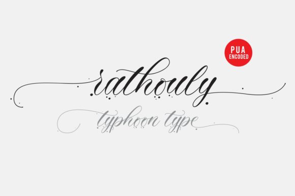 Discover Rathouly: A Handwritten Font for Elegant Web Design