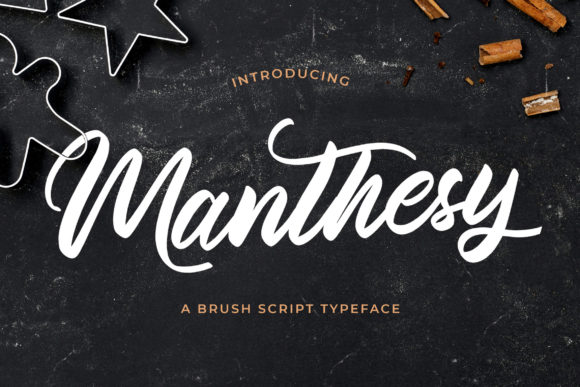 Elevate Your Craft with Manthesy: A Beautiful Handwritten Font