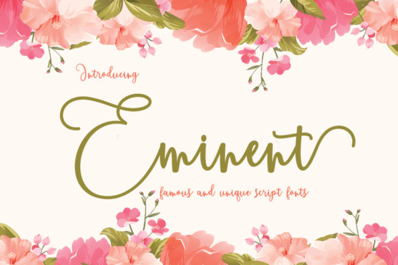 Eminent: The Elegant Handwritten Font for Modern Marketers