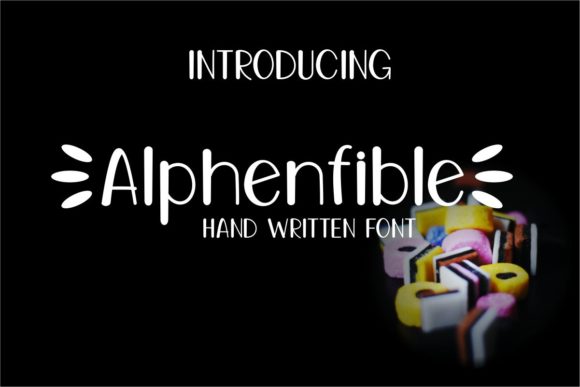 Enhance Your Brand with Alphenfible, the Friendly Handwritten Font
