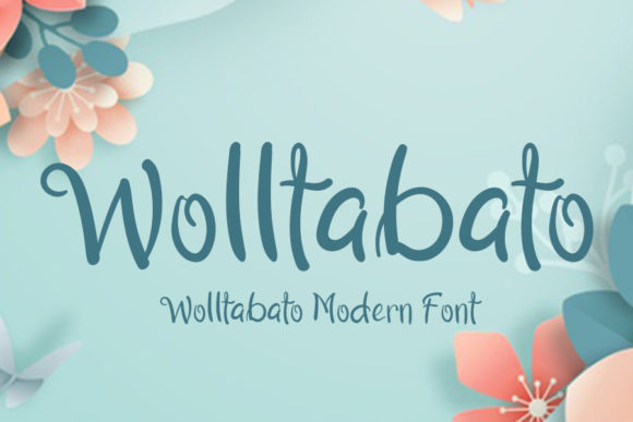 Enhance Your Brand with Wolltabato, the Elegant Handwritten Font