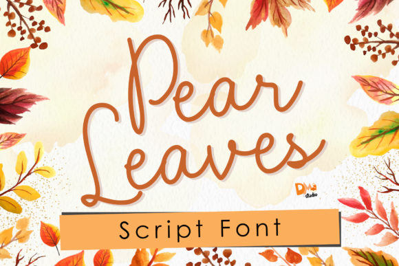 Enhancing Web Design with Pear Leaves Font