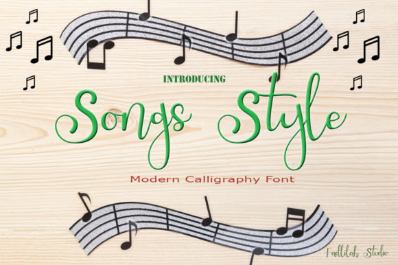 Explore Songs Style: A Charming and Elegant Font for Branding
