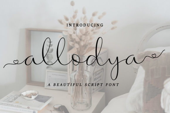 Exploring Allodya: A Handwritten Font for Elegant Branding