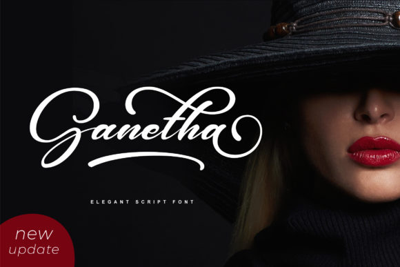 Ganetha Font: Elevating Campaign Visuals with Elegant Script