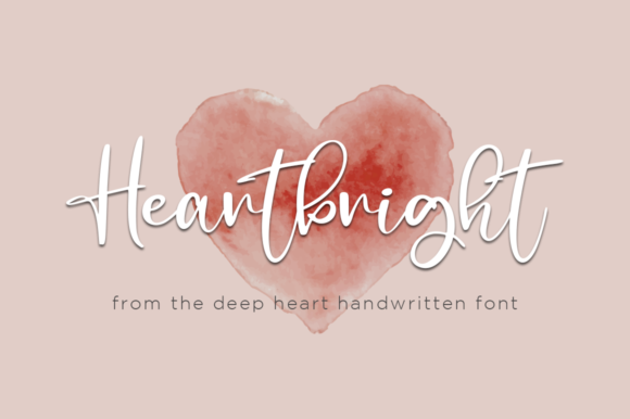 Heartbright: A Handwritten Font for Elegant Branding