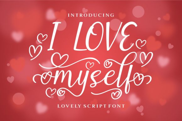 I Love Myself: A Premium Script Font for Elegant Branding