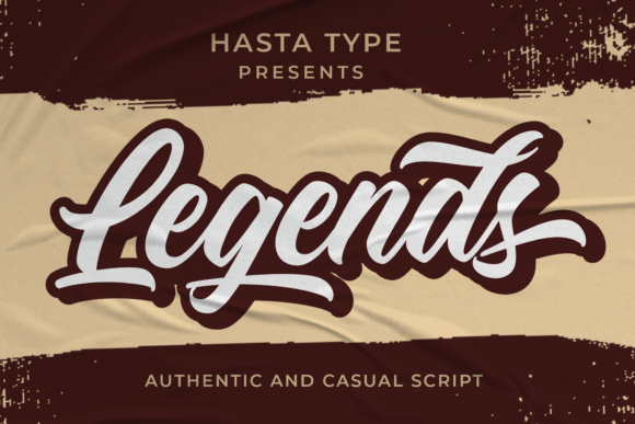 Legends: A Handwritten Font for Authentic Branding