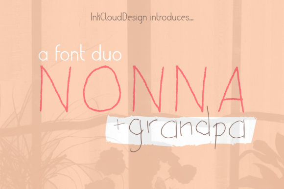 Nonna Grandpa: A Handwritten Font for Editorial Charm