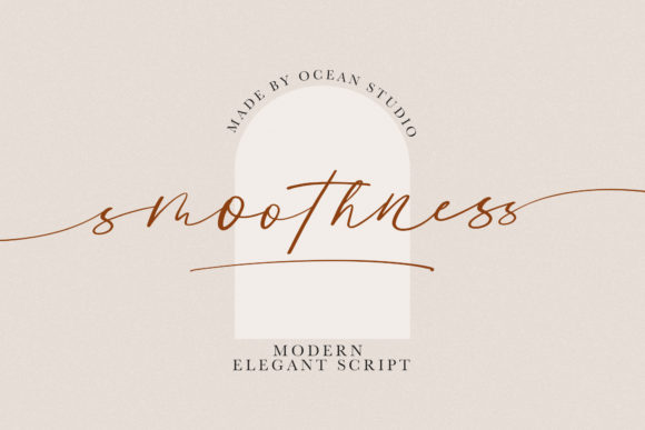 Smoothness: A Handwritten Font for Elegant Campaigns