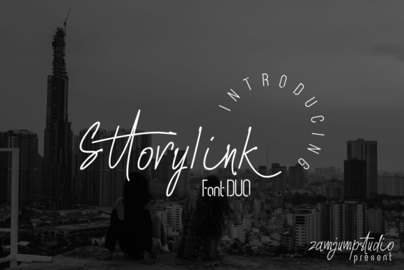 Sttorylink: A Handwritten Font for Modern Web Design
