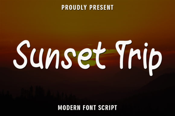 Sunset Trip: A Versatile Handwritten Font for Editorial Design