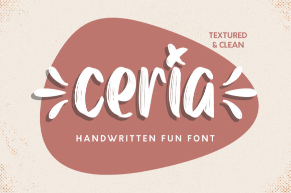 Transform Your Brand with Ceria: A Premium Handwritten Font