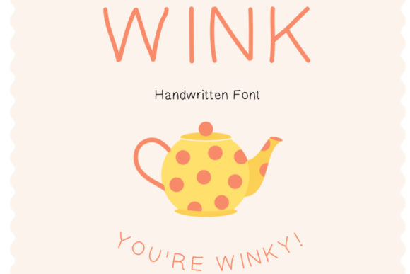 Wink: A Versatile Handwritten Font for Modern Branding